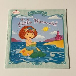 Vintage 2006 Strawberry Shortcake Berry Fairy Tales Little Mermaid Book SoftCove